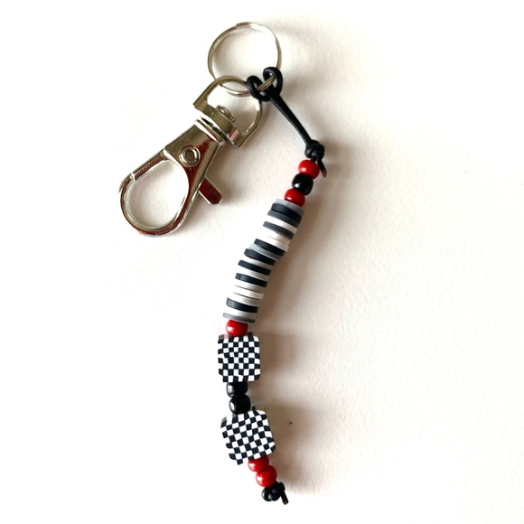 Keychain | Handmade Keychain | Beaded Keychain | Earrings | Handmade Earrings - Picture 4 of 16